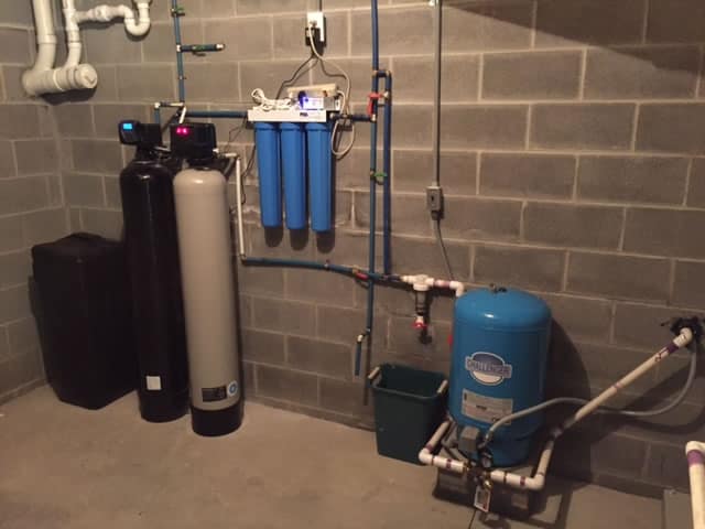 Brown Well & Water Services Water Softener install in Spencer NC